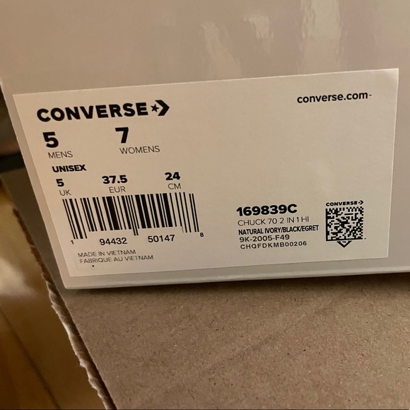 ‼️Sold‼️Converse Chuck 70s Hi x Feng Chen Wang - Picture 4 of 5